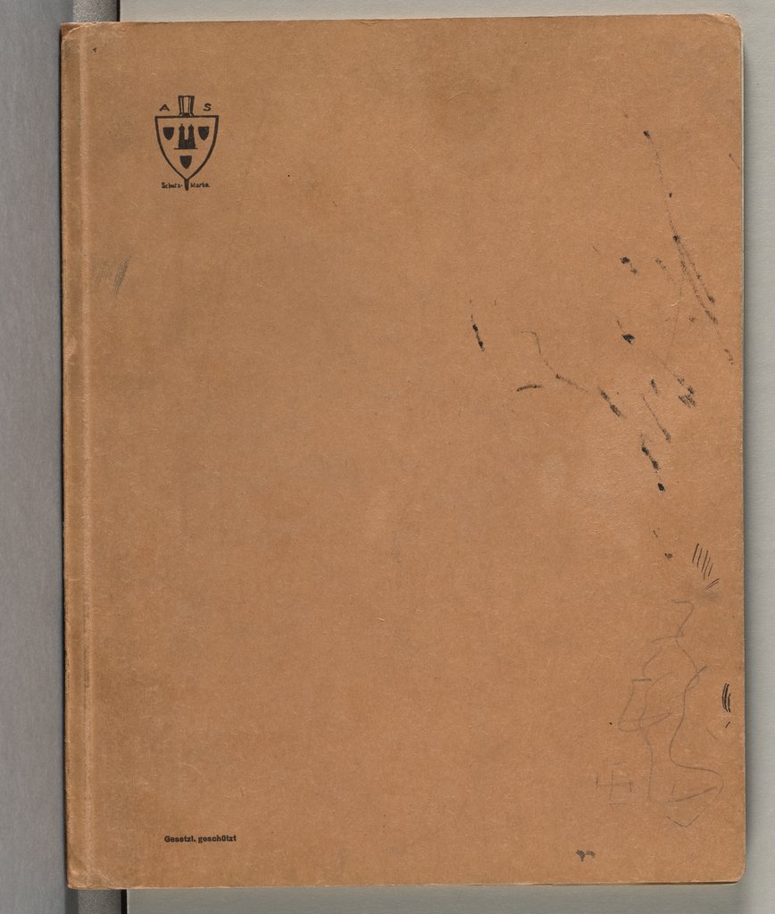 Skizzenbuch mit Entwürfen zu Schneeweisschen und Rosenrot, Hans Thoma