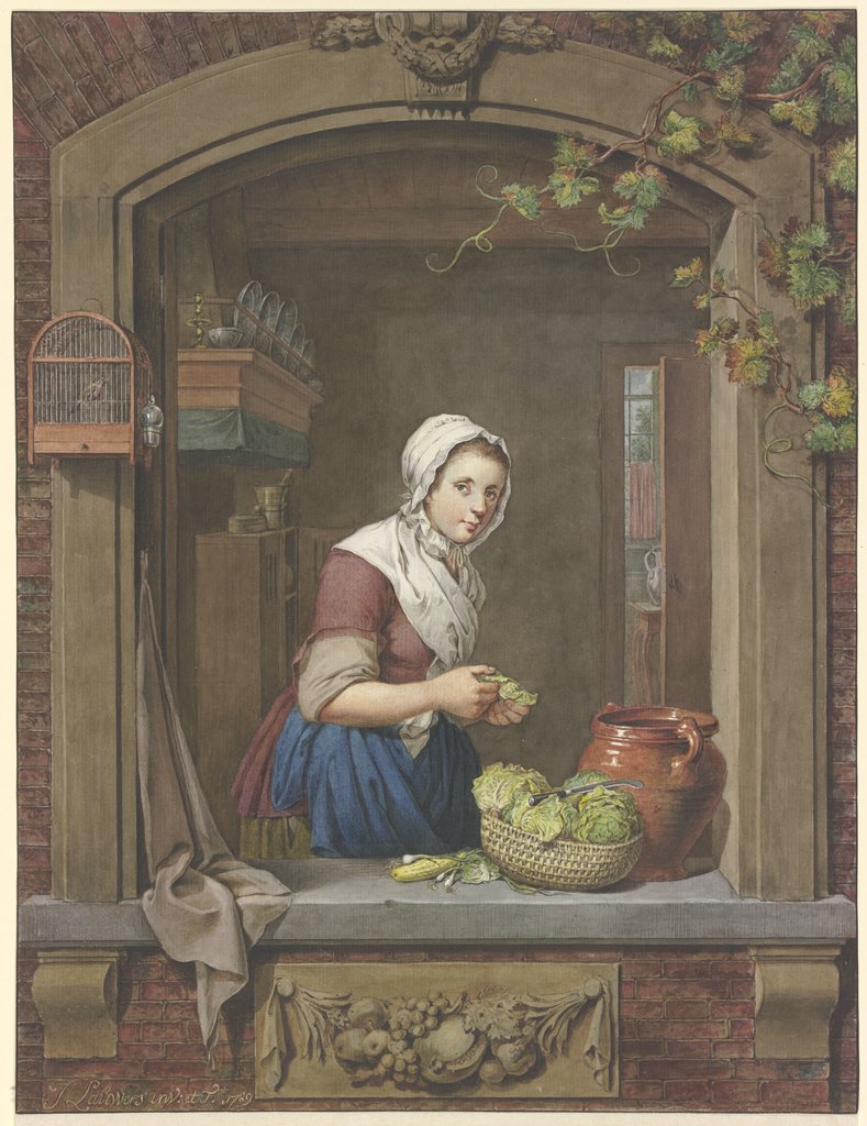 Küchenmädchen, Jacobus Johannes Lauwers