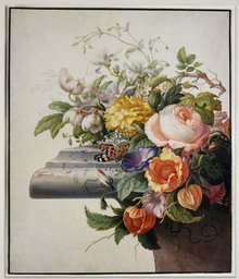 Herman Henstenburgh, Blumengebinde, 1700