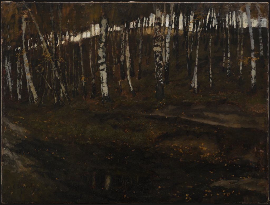 Birch Forest, Carl Schuch