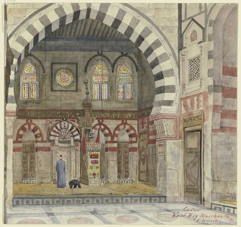 Kait Bey Mosque in Cairo, Fritz Hauck