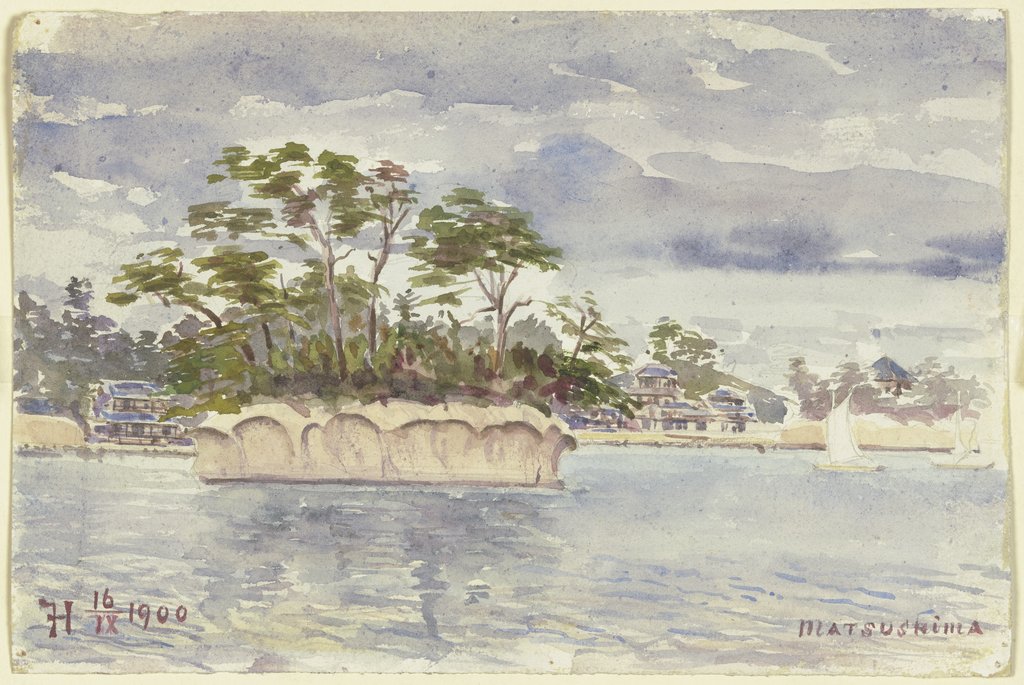 Small island off Matsushima, Fritz Hauck