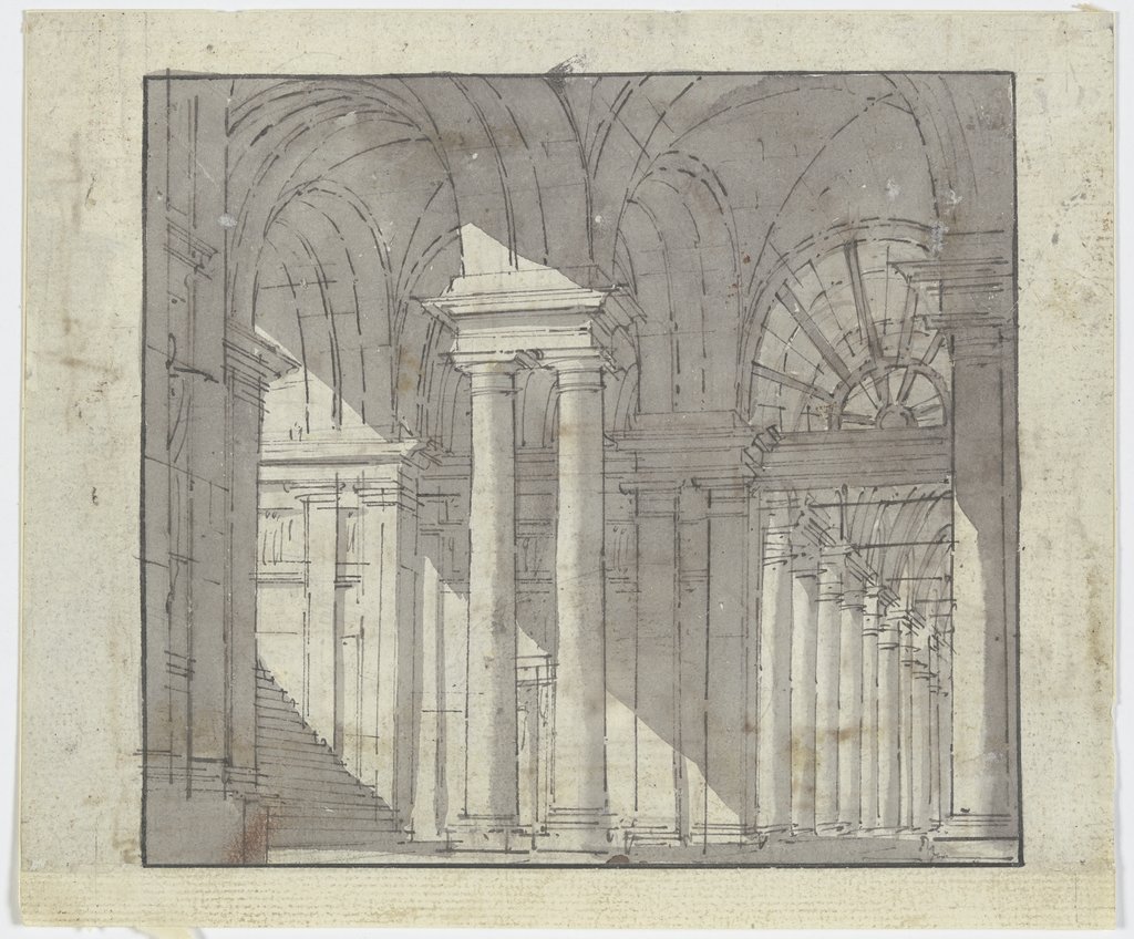 Säulenhalle, Francesco Guardi