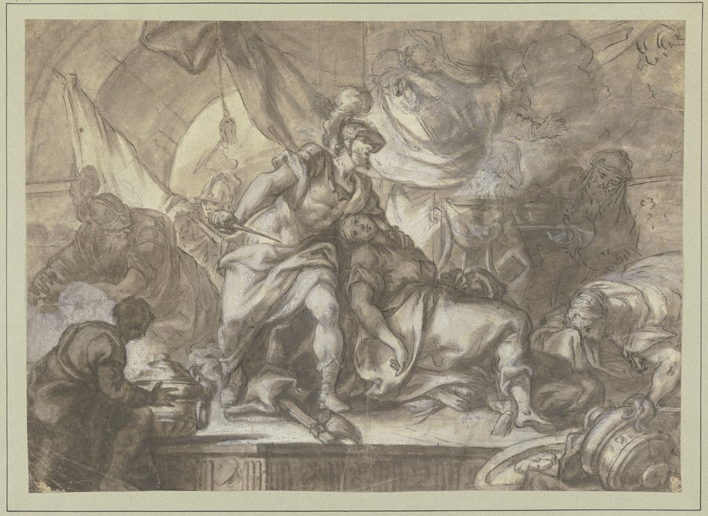 Sacrifice of Iphigenia, Nicolas Poussin;   ?