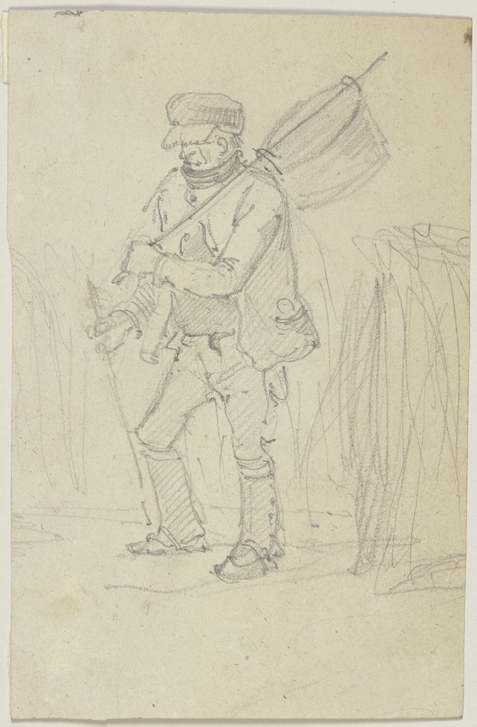 Farmer coming from fishing, Jakob Becker