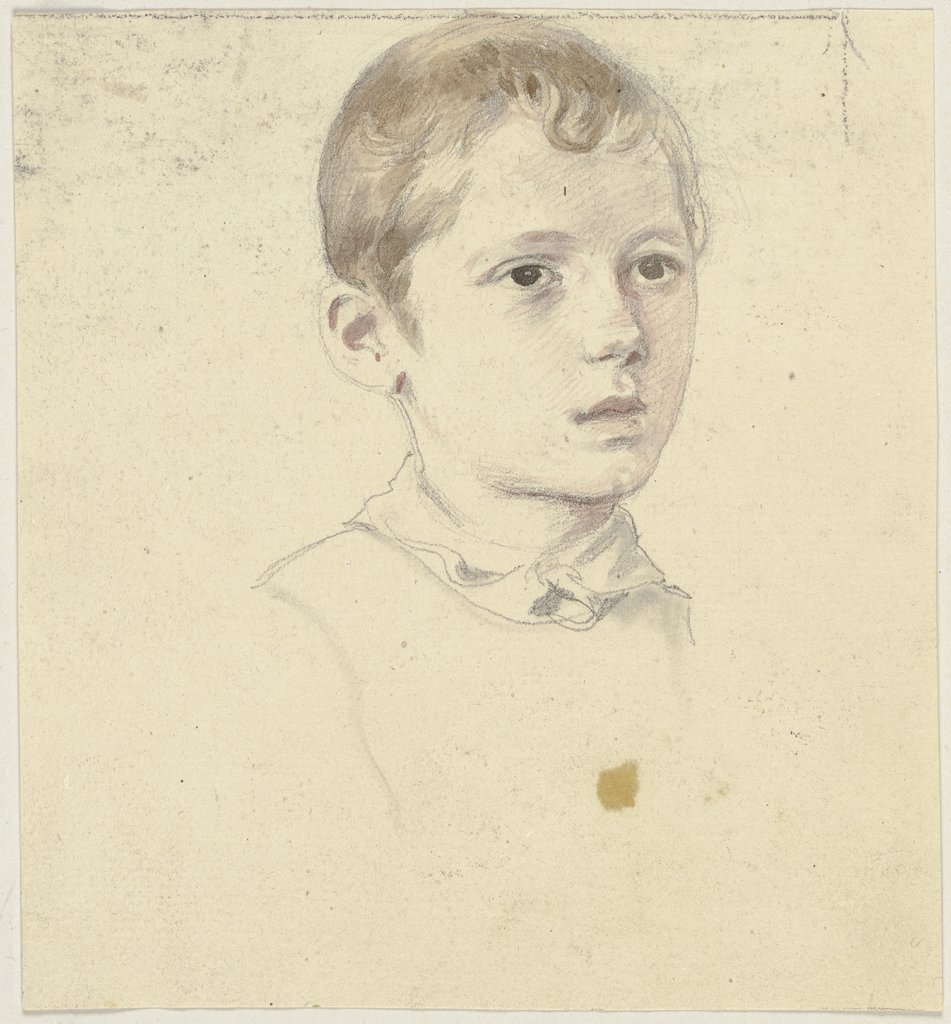 Boy's head to the right, Jakob Becker