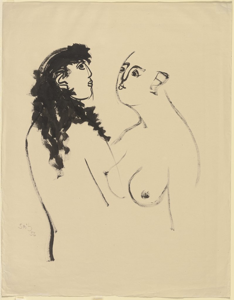 Two girls, Gustav Seitz