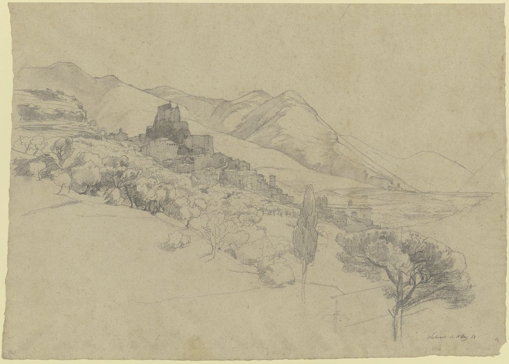 View on Subiaco, Friedrich Karl Hausmann