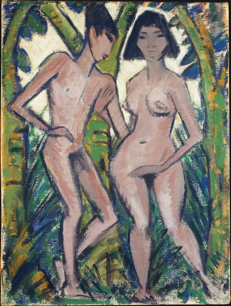 Adam und Eva, Otto Mueller