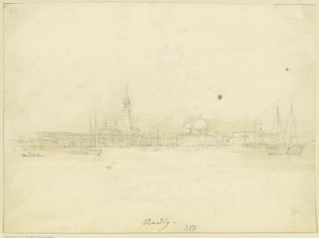 View on Venice, Adolf Hoeffler
