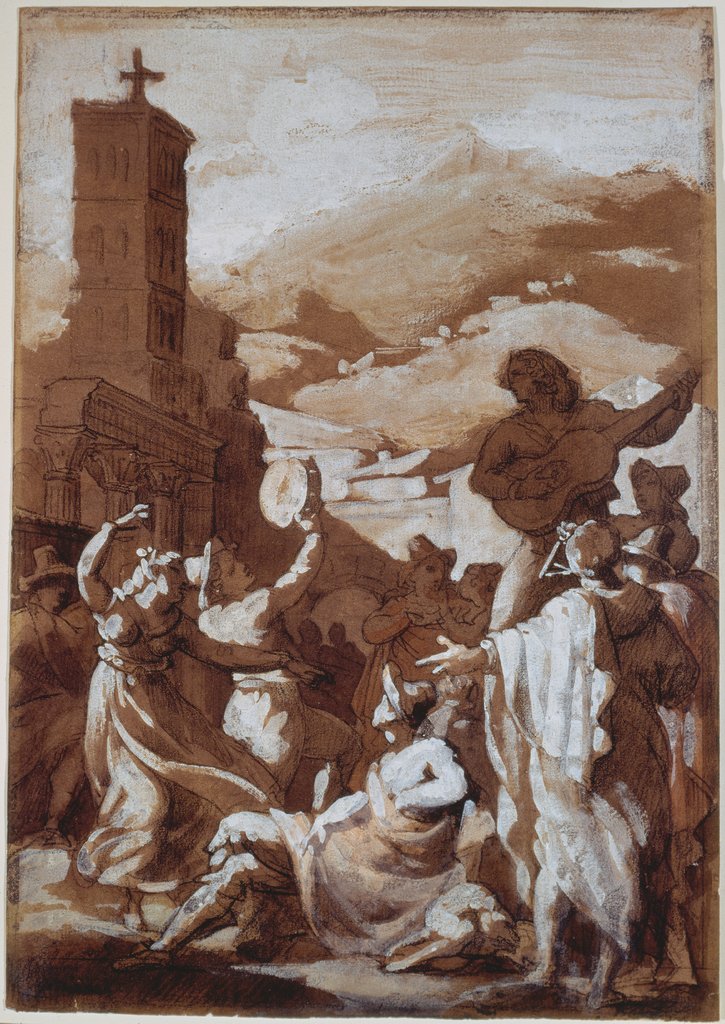 Neapolitan Dance: Tarantella, Théodore Géricault