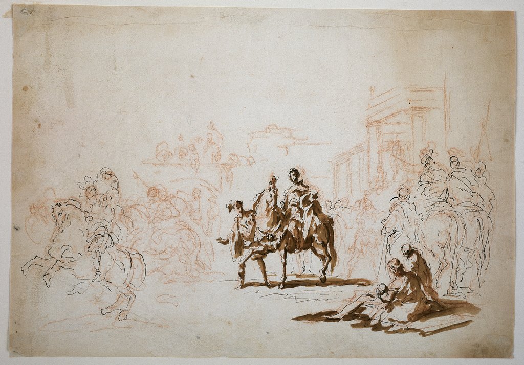 Triumph des Mardochäus, Giovanni Antonio Pellegrini