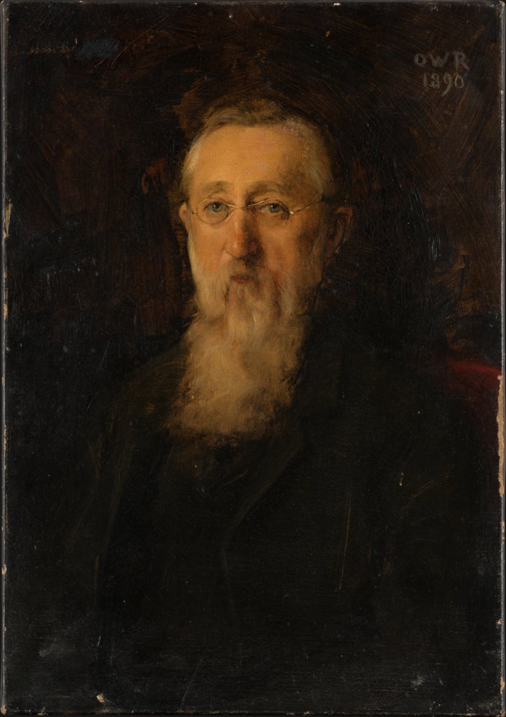 Portrait of Reinhard Roederstein (father of the painter), Ottilie W. Roederstein