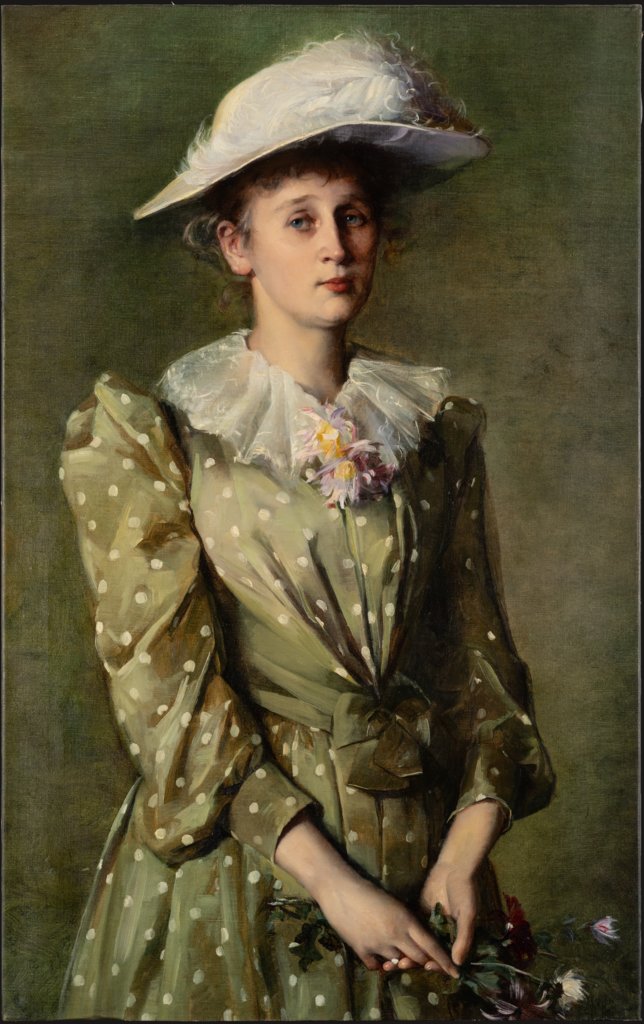 Bildnis Helene Roederstein (Schwester der Malerin), Ottilie W. Roederstein