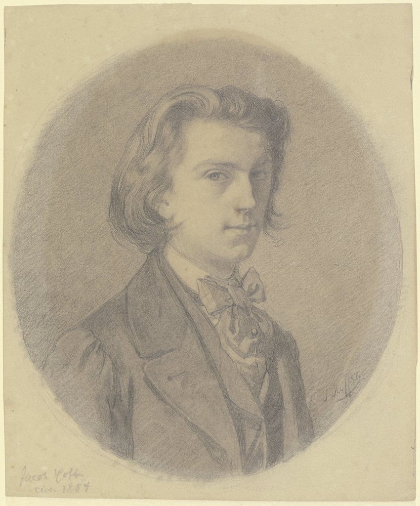 Self-portrait, Johann Jakob Hoff