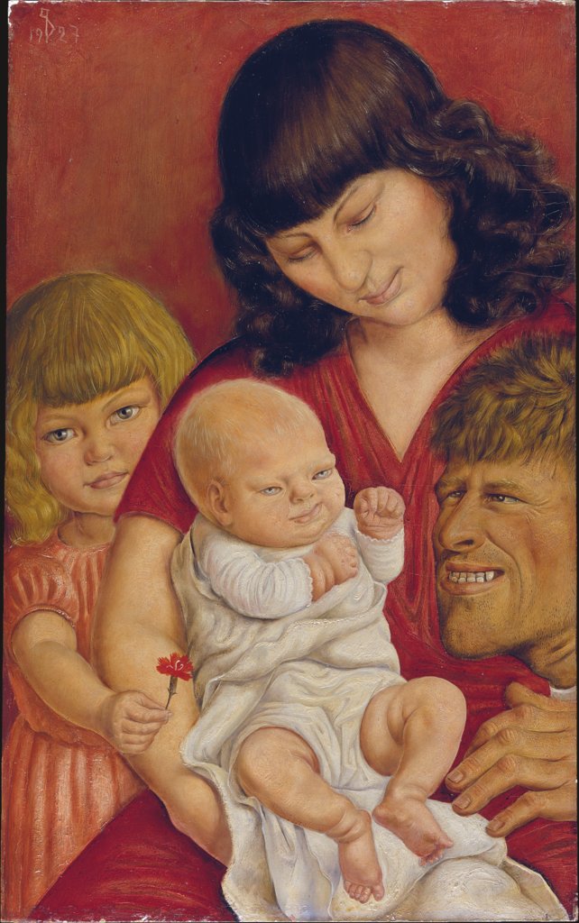 Die Familie des Künstlers, Otto Dix
