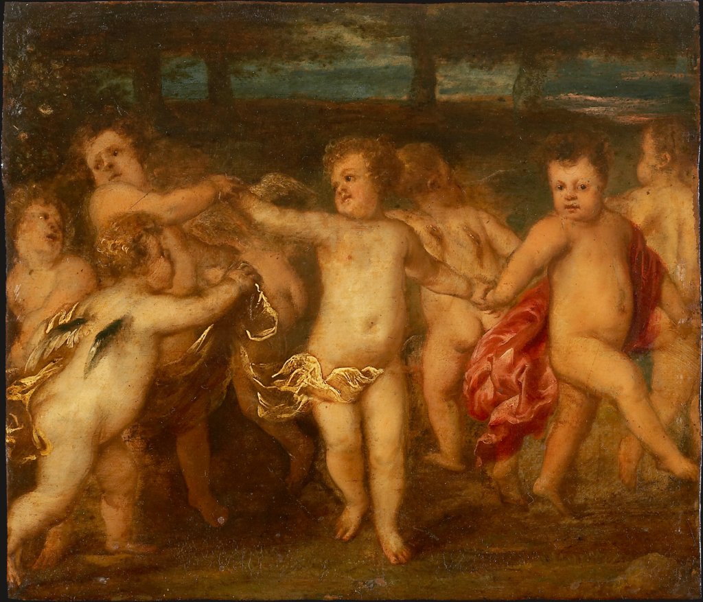 Puttenreigen, Anthonis van Dyck;  Nachahmer