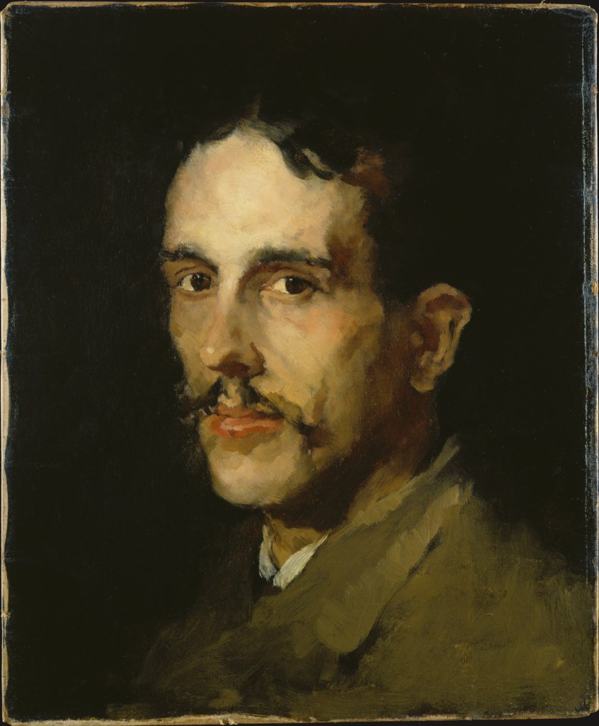 Bildnis des Malers Louis Eysen, Wilhelm Leibl