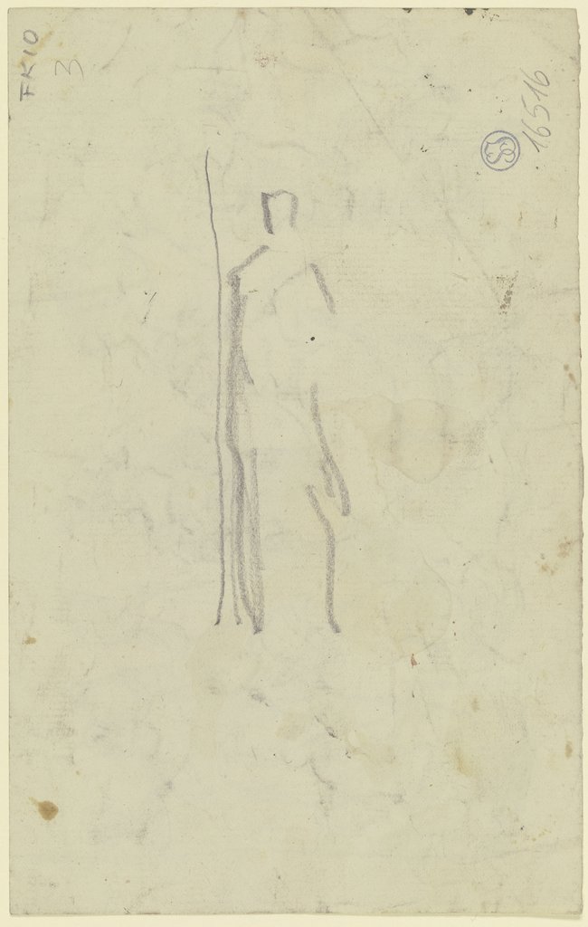 Standing figure, Otto Scholderer