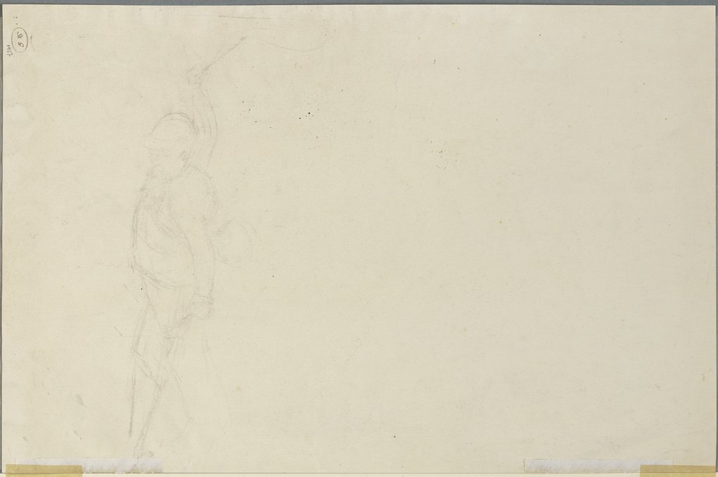 Kopie des Meutenführers nach Gustave Courbets "L'Hallali du Cerf", Louis Eysen, nach Gustave Courbet