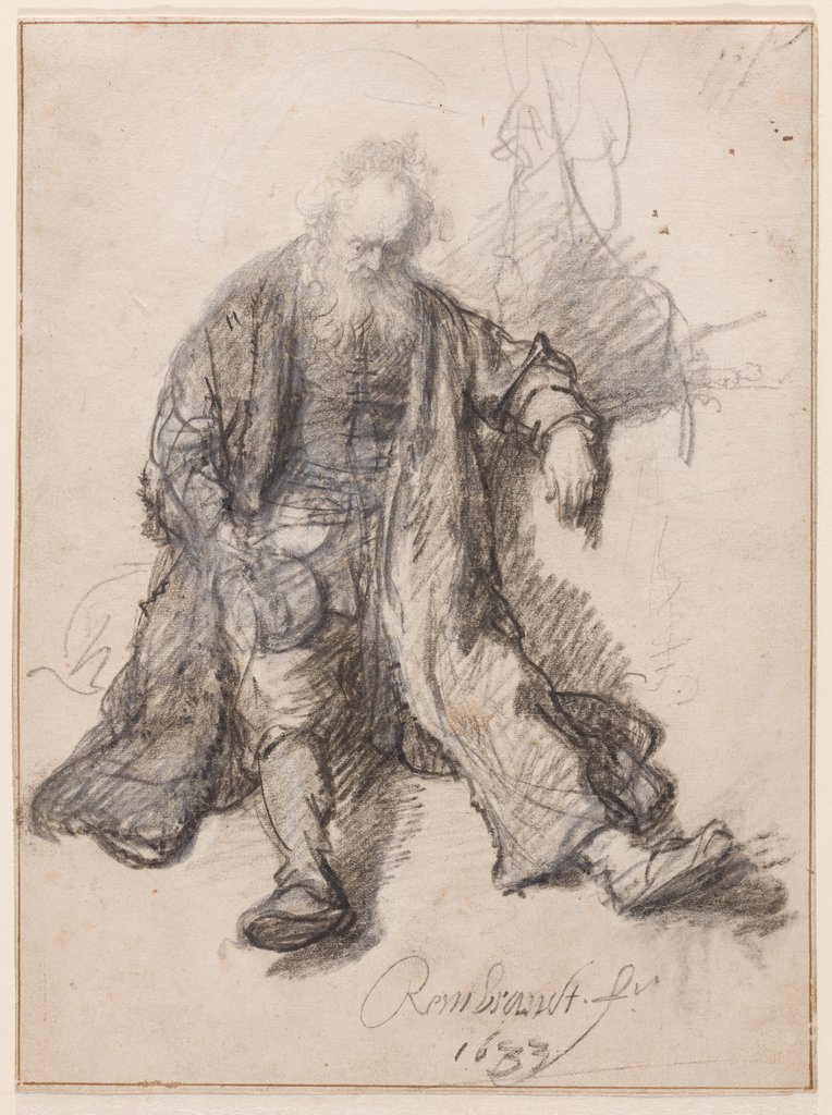 Old Man Seated (The Drunken Lot?), Rembrandt Harmensz. van Rijn