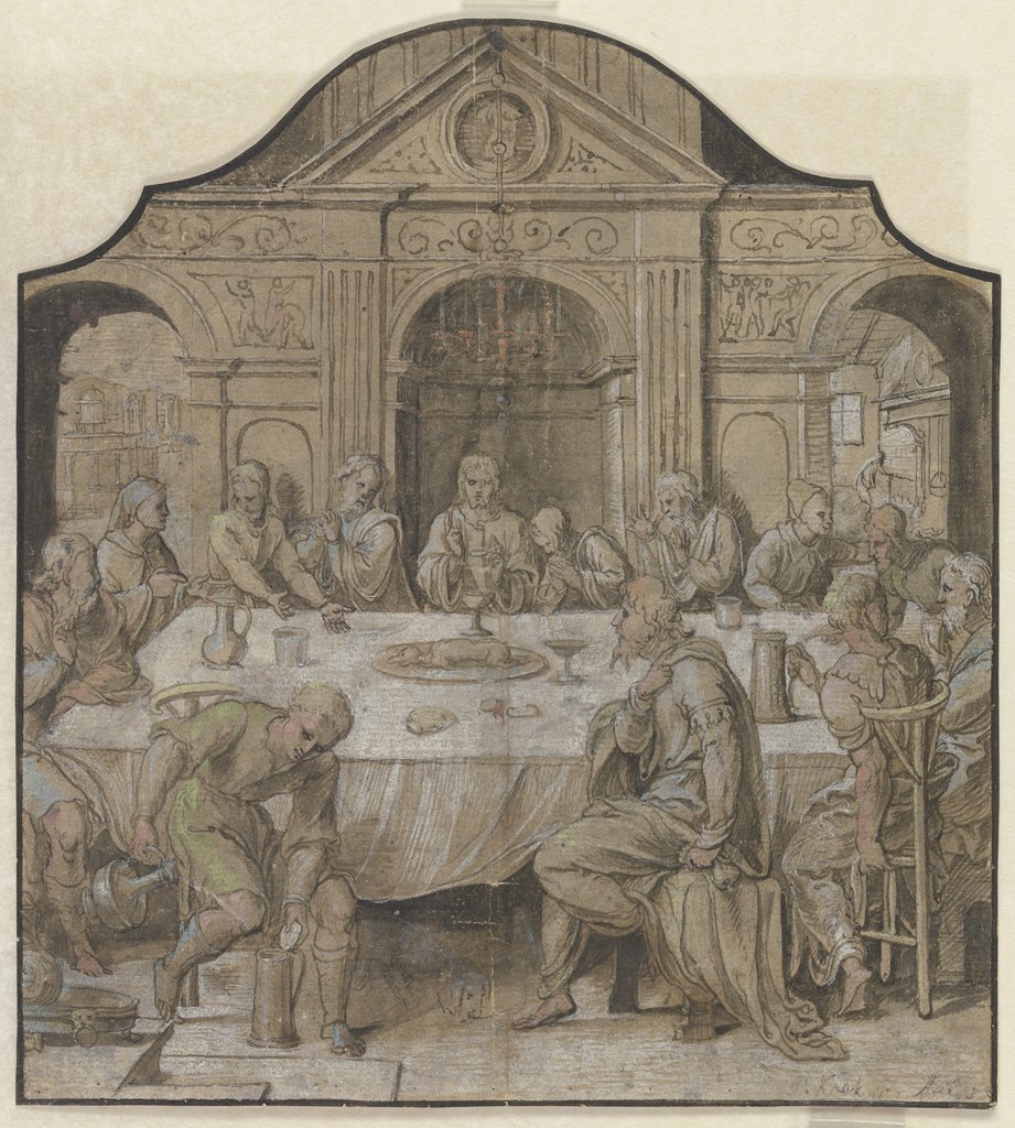 The Last Supper, Pieter Coecke van Aelst