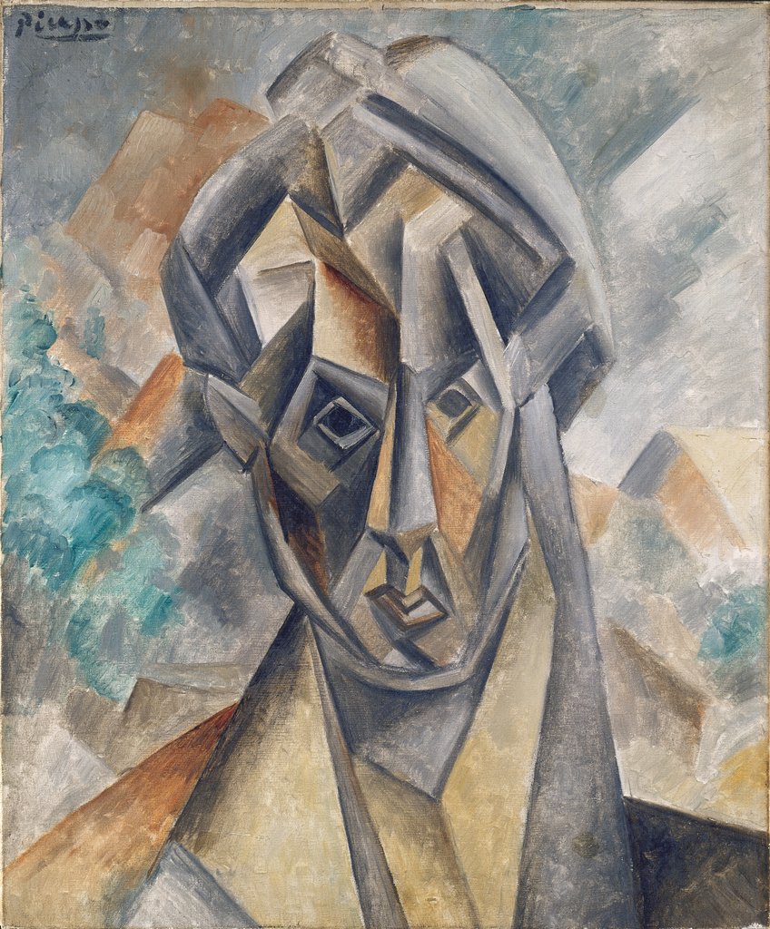 Portrait of Fernande Olivier, Pablo Picasso
