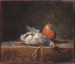 Still Life with Partridge and Pear