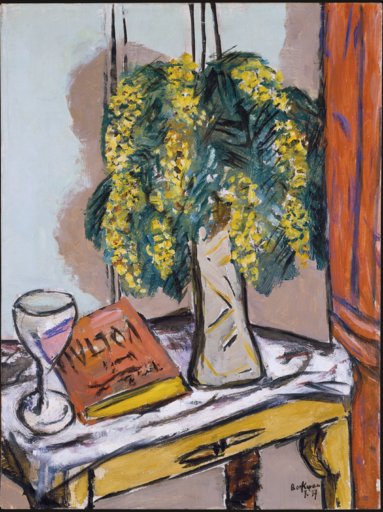 Stillleben mit Mimosen