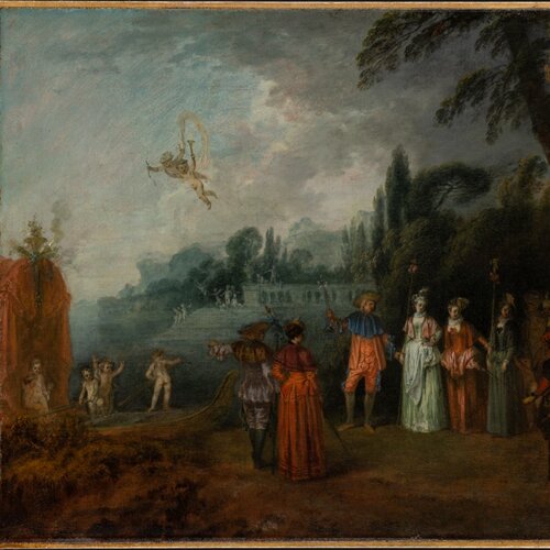 Die Einschiffung nach Kythera, Jean-Antoine Watteau