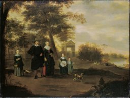 Die Familie des Predigers Reinier Halma in Langerak an der Lek