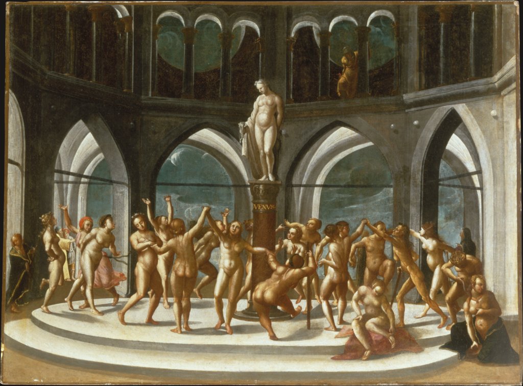 Dance around the Statue of Venus, Hans Bock the Elder