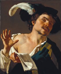 Young Man Singing
