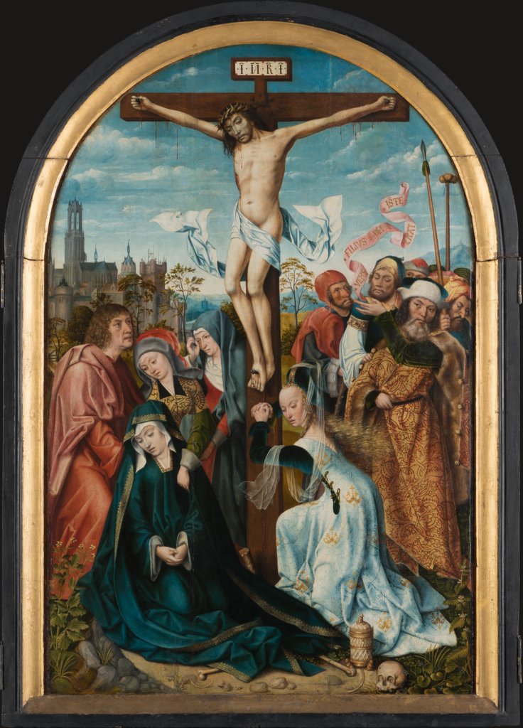 Kreuzigung Christi, Meister von Frankfurt