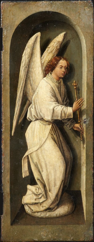 Angel of the Annunciation, Bruges (?) Master ca. 1485/90