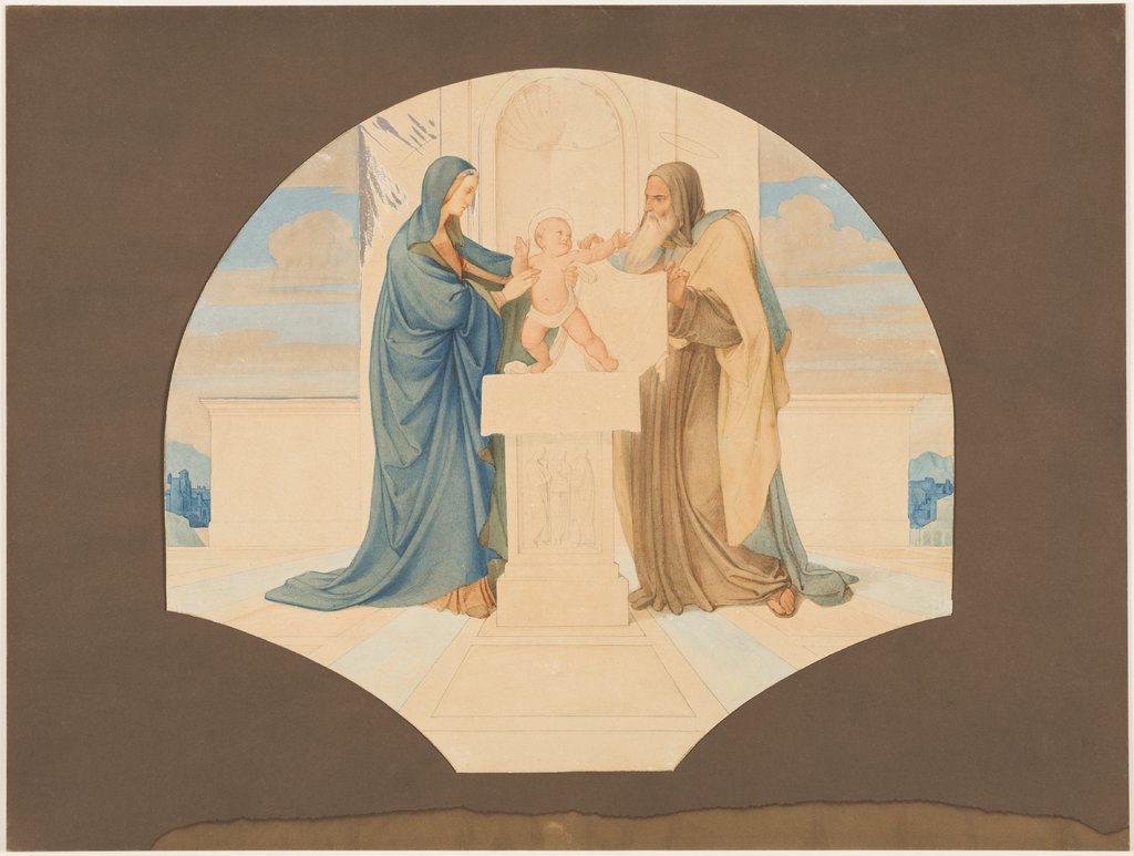 Darstellung Jesu im Tempel – Selig, die reinen Herzens sind, Edward von Steinle