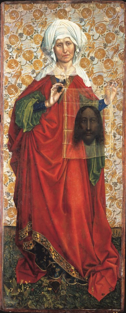 Heilige Veronika, Meister von Flémalle, Robert Campin;  Werkstatt