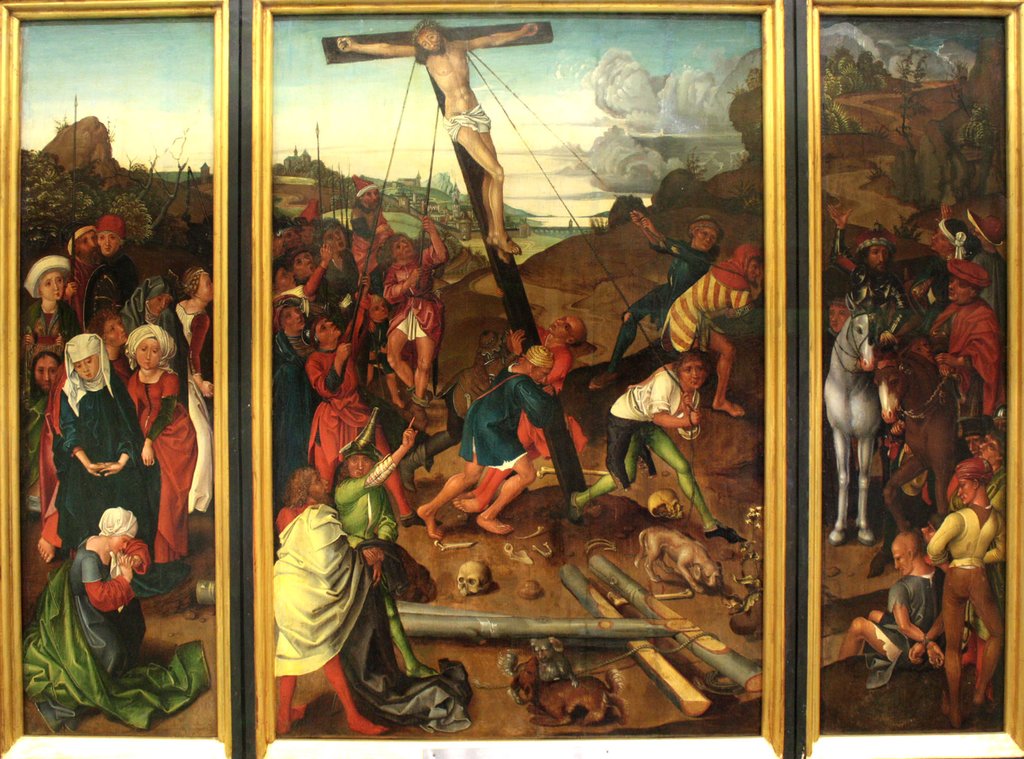 Raising of the Cross (Centre Panel of the Triptych