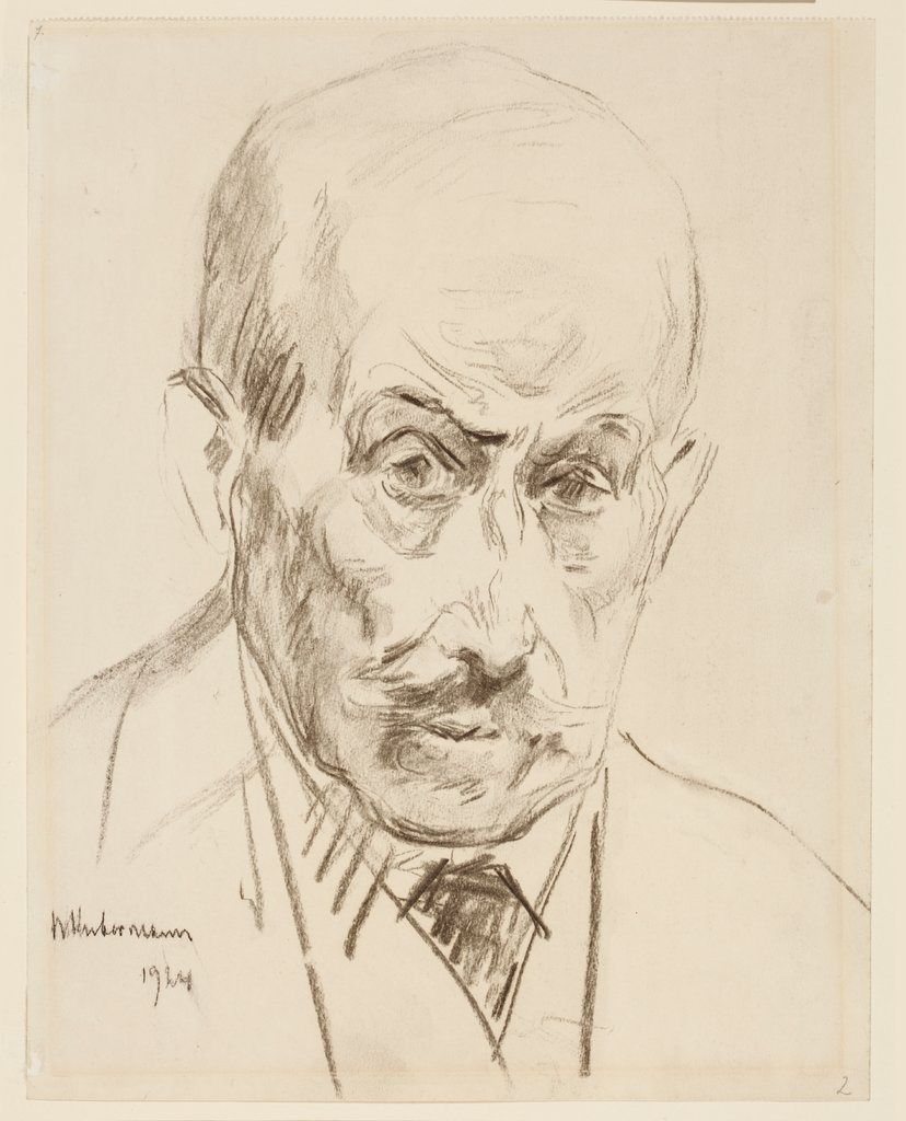 Self-portrait, Max Liebermann