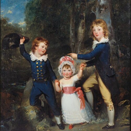 Portrait of the Children of Lord George Cavendish, Thomas Lawrence
