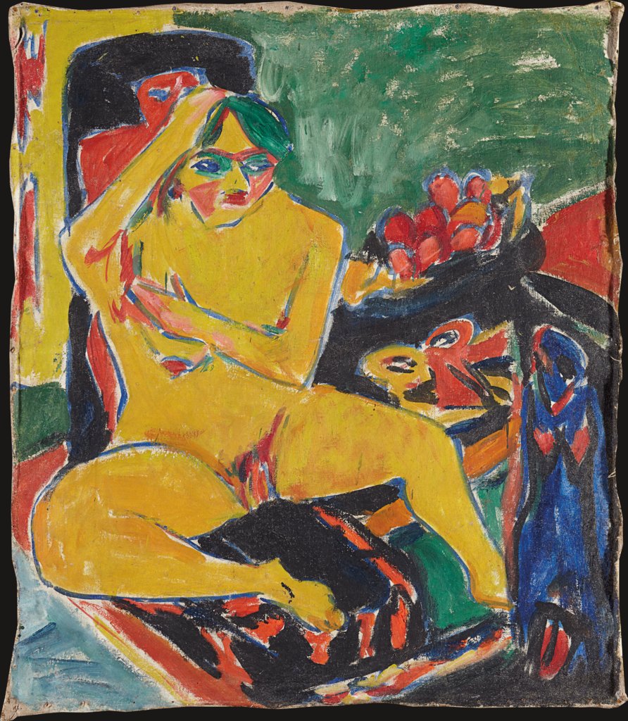 Akt im Atelier, Ernst Ludwig Kirchner