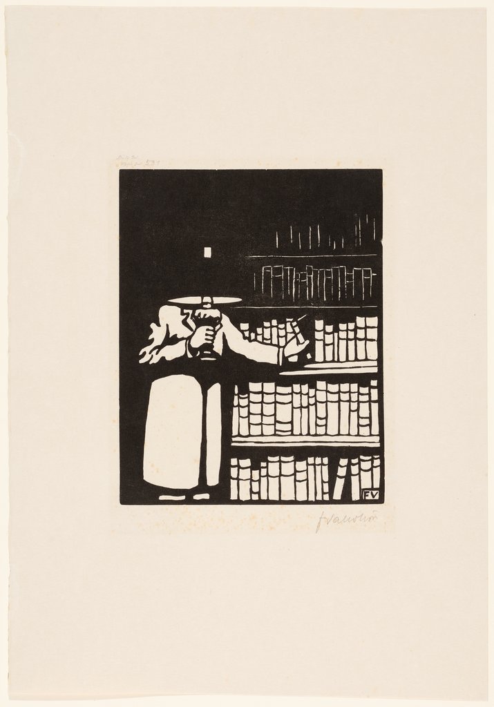 The Bibliophile, Félix Vallotton