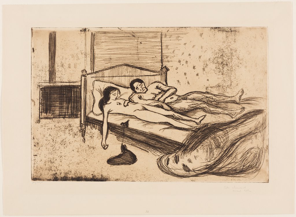 Doppelter Selbstmord, Edvard Munch