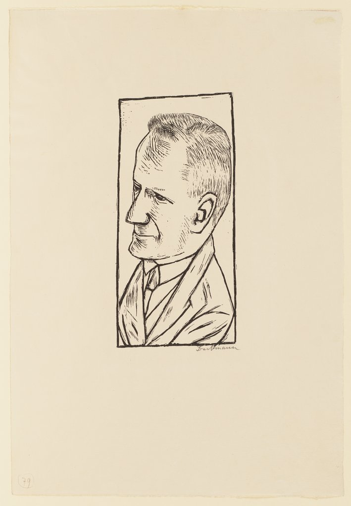 Portrait of Reinhard Piper, Max Beckmann