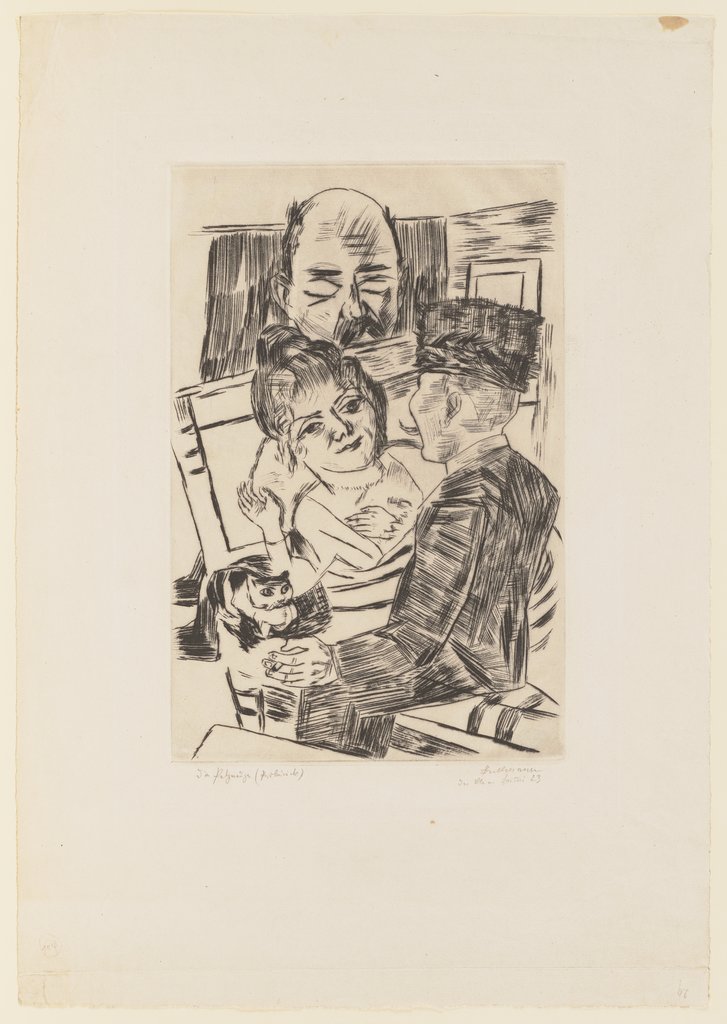 Die Pelzmütze, Max Beckmann