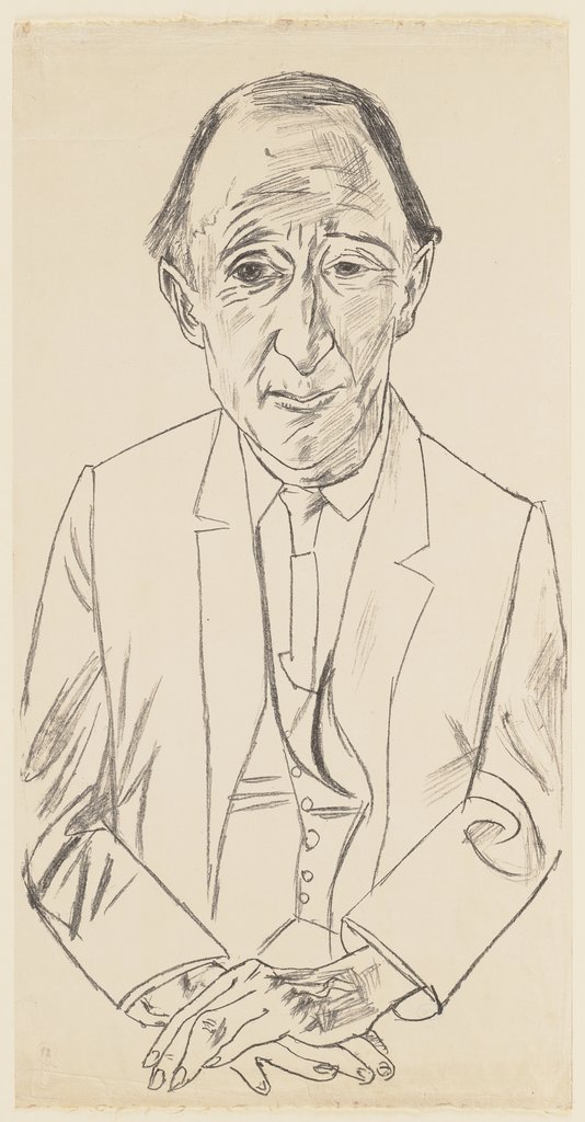Bildnis des Komponisten Frederick Delius, Max Beckmann
