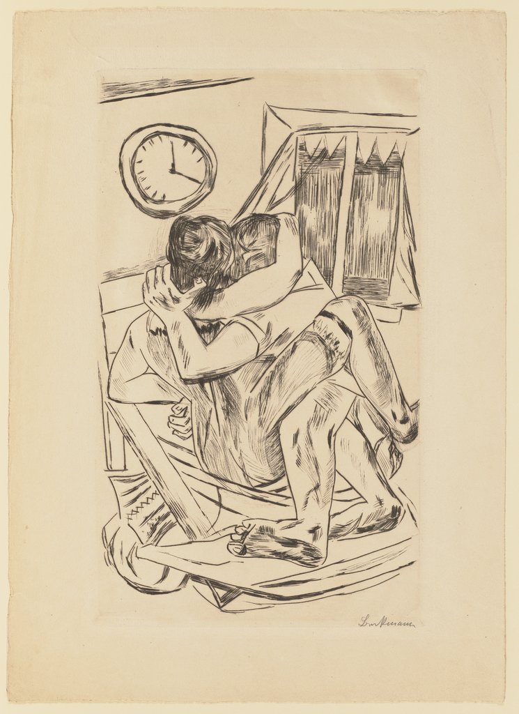 Embrace, Max Beckmann