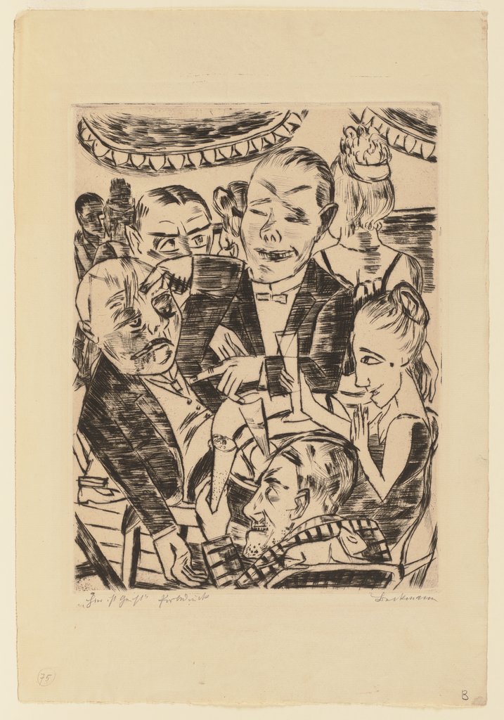 Here is Intellect, Max Beckmann