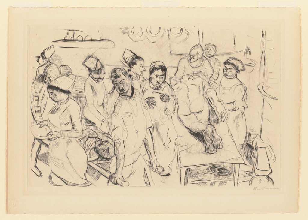 Große Operation, Max Beckmann