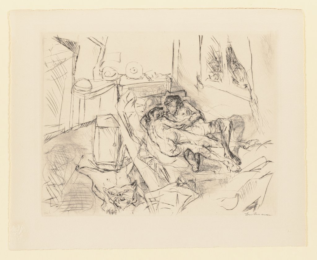 Liebespaar I, Max Beckmann